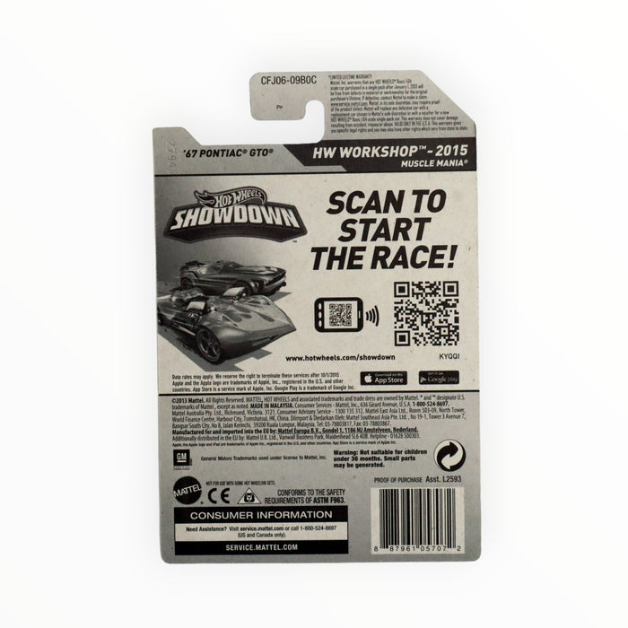 Hot Wheels '67 Pontiac GTO - Mainline (2015) 228/250