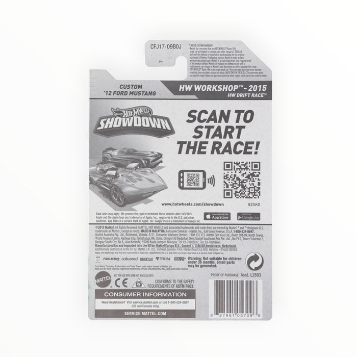 Hot Wheels Custom '12 Ford Mustang - Mainline (2015) 240/250