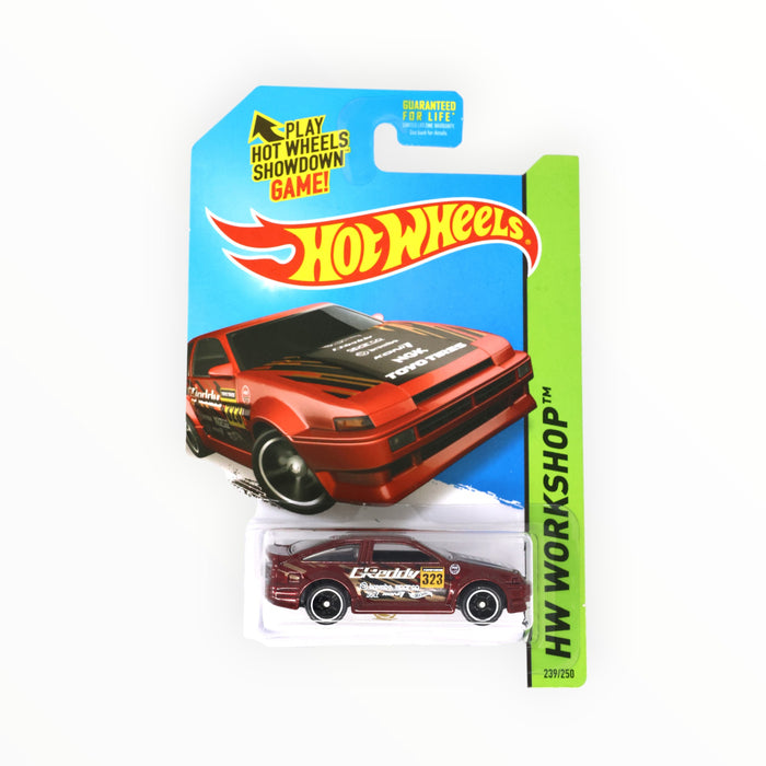 Hot Wheels Toyota AE-'86 Corolla (Super Treasure Hunt) Mainline (2015) 239/250