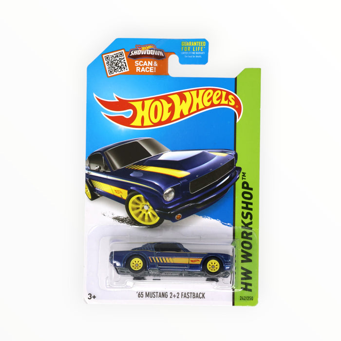 Hot Wheels '65 Mustang 2+2 Fastback (Super Treasure Hunt) 2015 - 242/250