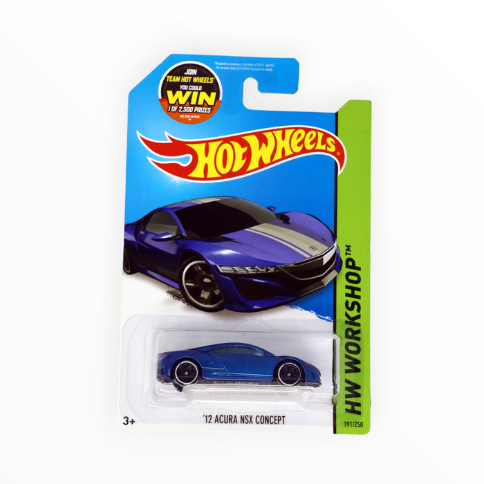 Hot Wheels '12 Acura NSX Concept - Mainline (2015) 191/250
