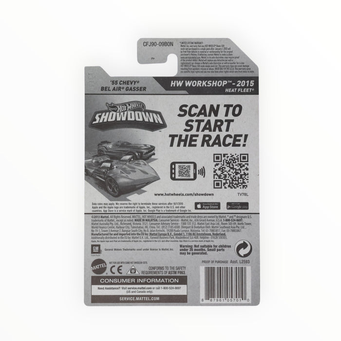 Hot Wheels '55 Chevy Bel Air Gasser - Mainline (2015) 207/250