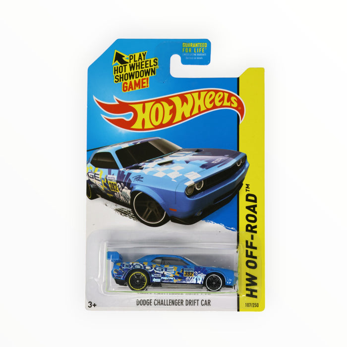 Hot Wheels Dodge Challenger Drift Car - Mainline (2014) 107/250