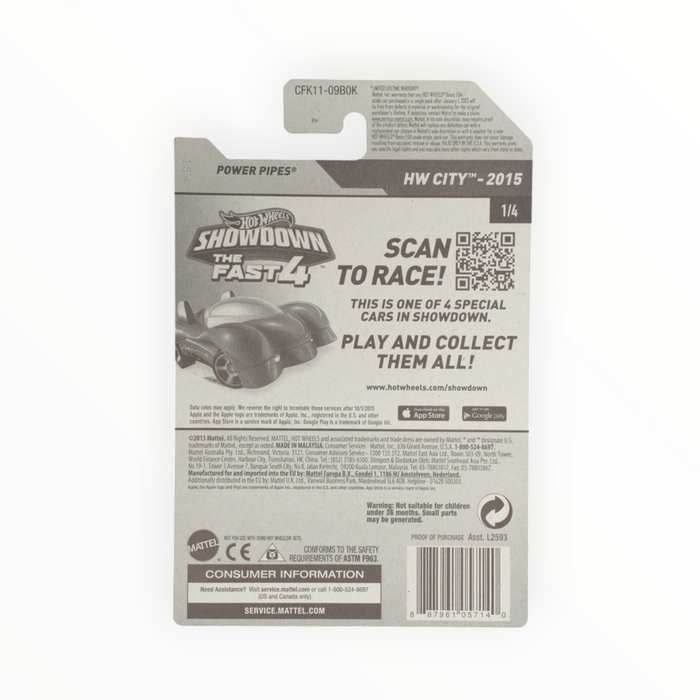 Hot Wheels Power Pipes - Mainline (2015)