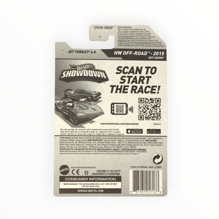 Hot Wheels Jet Threat 4.0 (Treasure Hunt) 2015 - 95/250