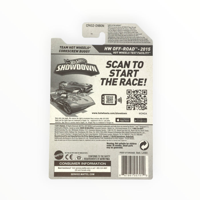 Hot Wheels Team Hot Wheels Corkscrew Buggy (Treasure Hunt) 2015 - 99/250