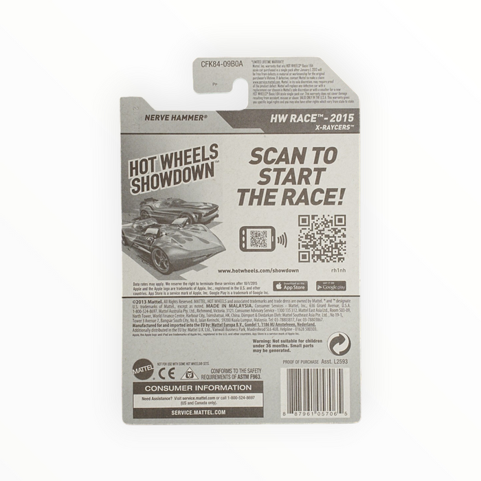 Hot Wheels Nerve Hammer - Mainline (2015) 139/250