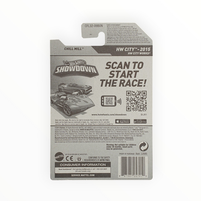 Hot Wheels Chill Mill - Mainline (2015) 4/250
