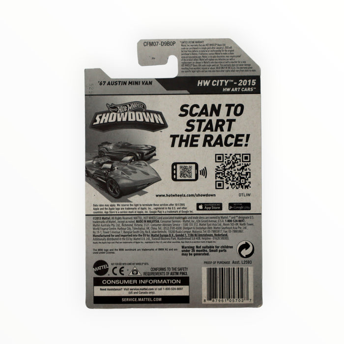 Hot Wheels '67 Austin Mini Van - Mainline (2015) 27/250