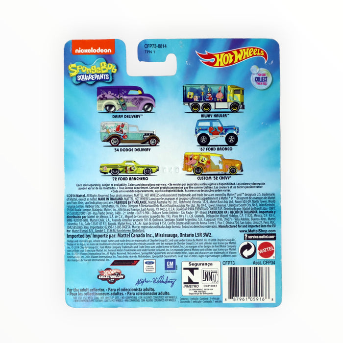 Hot Wheels '72 Ford Ranchero (SpongeBob) Pop Culture (2015)