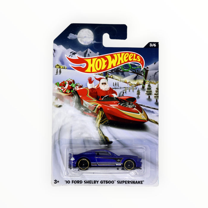 Hot Wheels '10 Ford Shelby GT500 Supersnake - Holiday Hot Rods (2015) 3/6