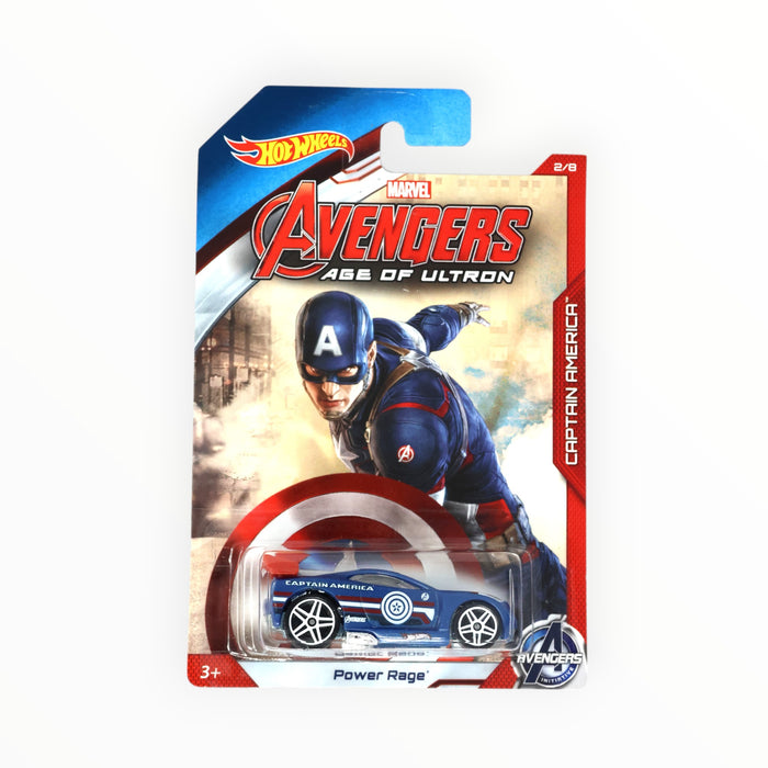 Hot Wheels Power Rage (Captain America) Avengers: Age of Ultron (2015) 2/8