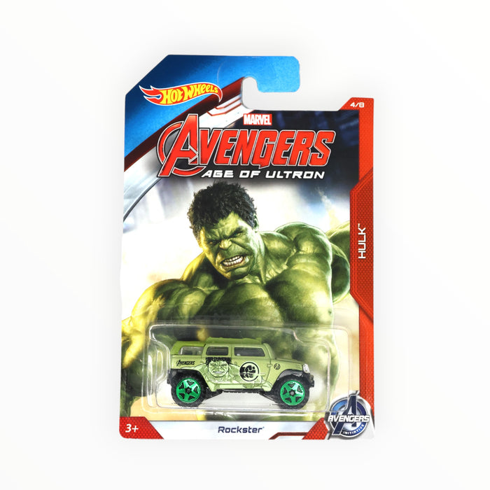 Hot Wheels Rockster (The Hulk) Avengers: Age of Ultron (2015) 4/8