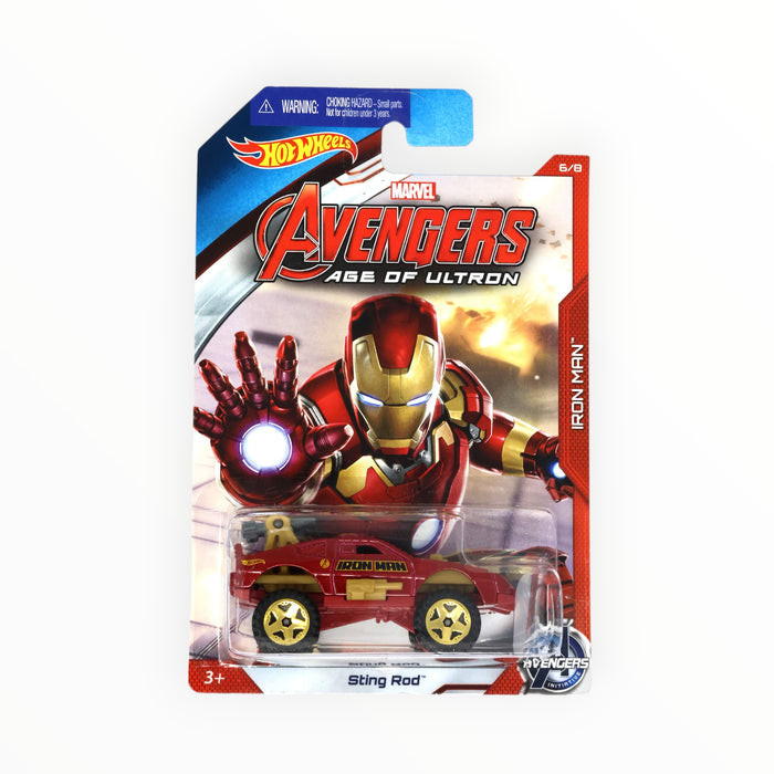 Hot Wheels Sting Rod (Iron Man) Avengers: Age of Ultron (2015) 6/8