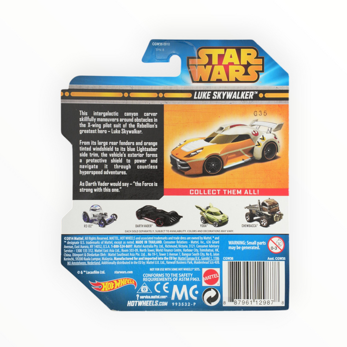 Hot Wheels Luke Skywalker - Character Cars (2014) #3