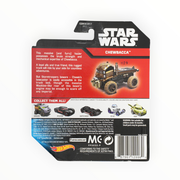 Hot Wheels Chewbacca - Character Cars (2014) #4