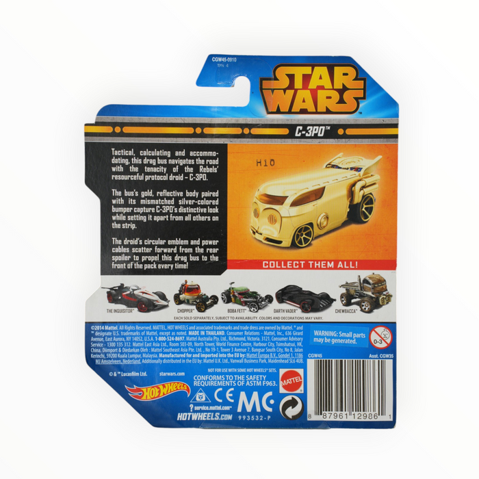 Hot Wheels C-3PO - Character Cars (2014) #13