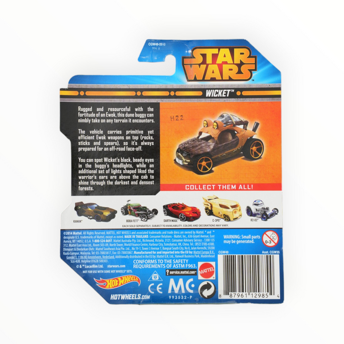 Hot Wheels Wicket - Character Cars (2014) #14