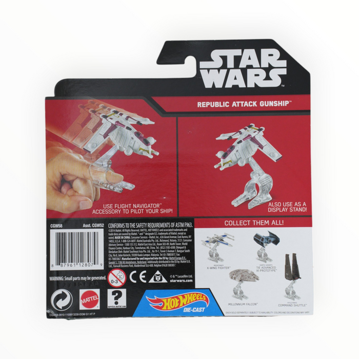 Hot Wheels Republic Attack Gunship - Star Wars Starships (2016)