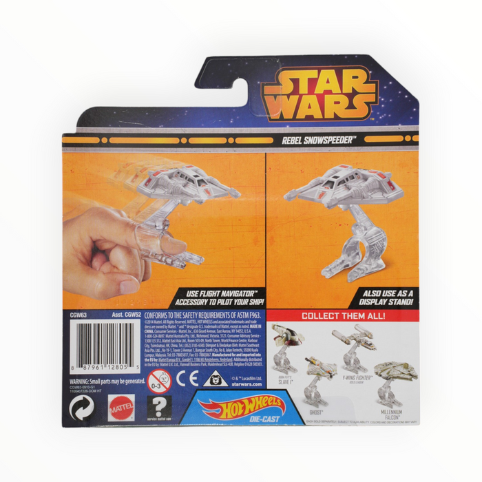 Hot Wheels Rebel Snowspeeder - Star Wars Starships (2015)