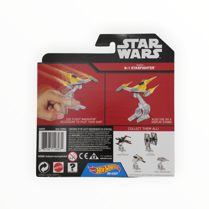 Hot Wheels Naboo N-1 Starfighter - Star Wars Starships (2016)