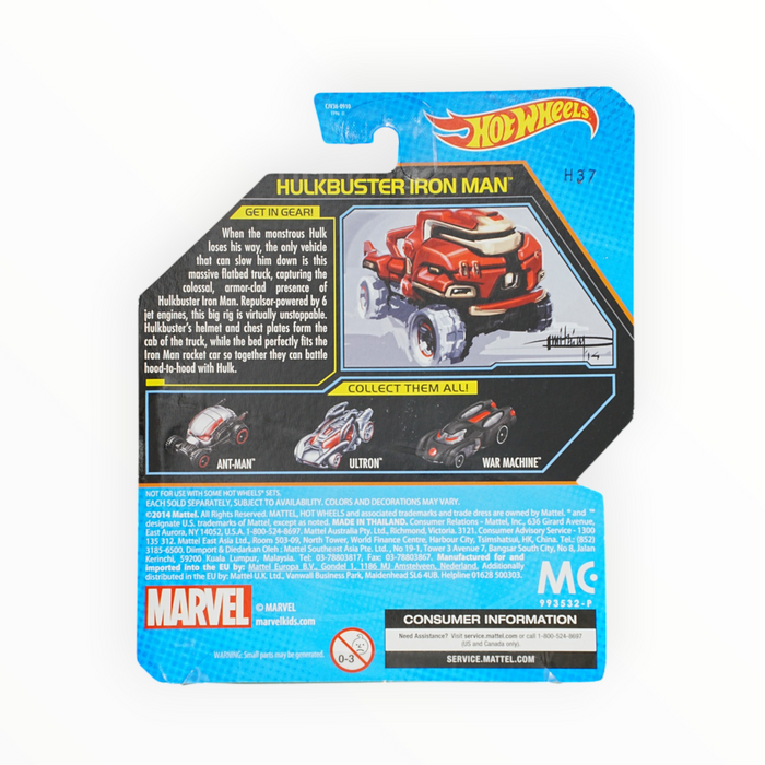 Hot Wheels Hulkbuster Iron Man - Character Cars (2015) #19