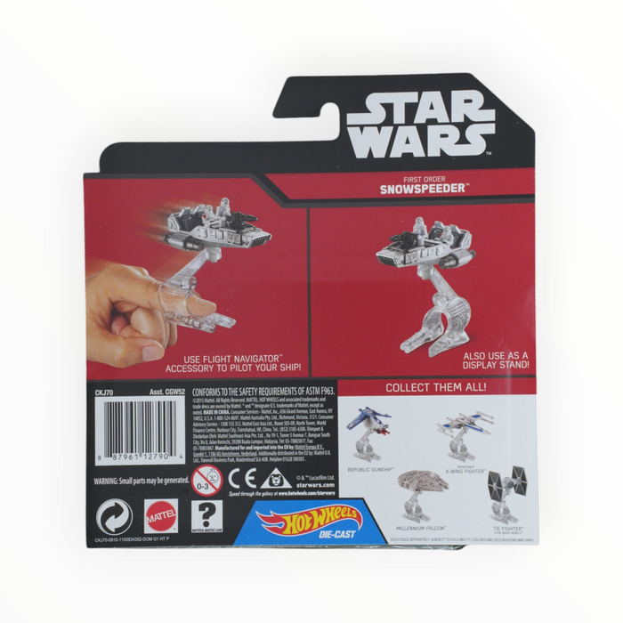 Hot Wheels First Order Snowspeeder - Star Wars Starships (2016)