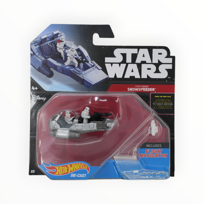 Hot Wheels First Order Snowspeeder - Star Wars Starships (2016)