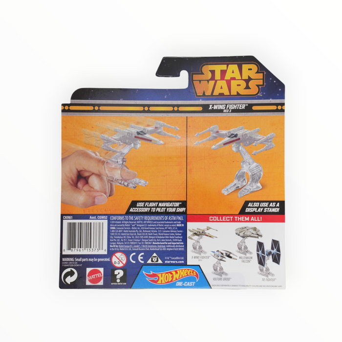 Hot Wheels X-wing Fighter Red 3 - Star Wars Starships (2015)