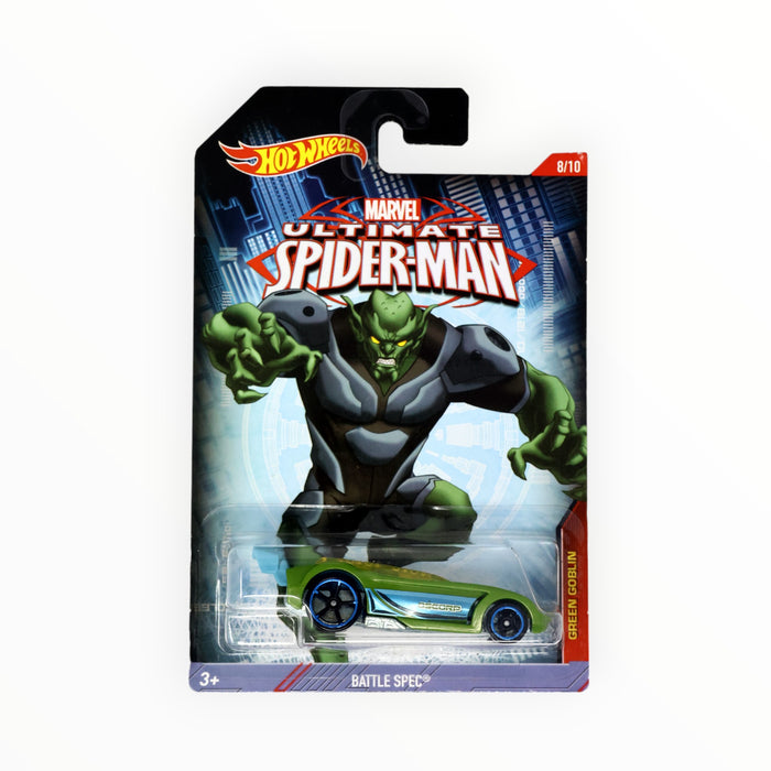 Hot Wheels Battle Spec (Green Goblin) Ultimate Spider-Man (2015) 8/10