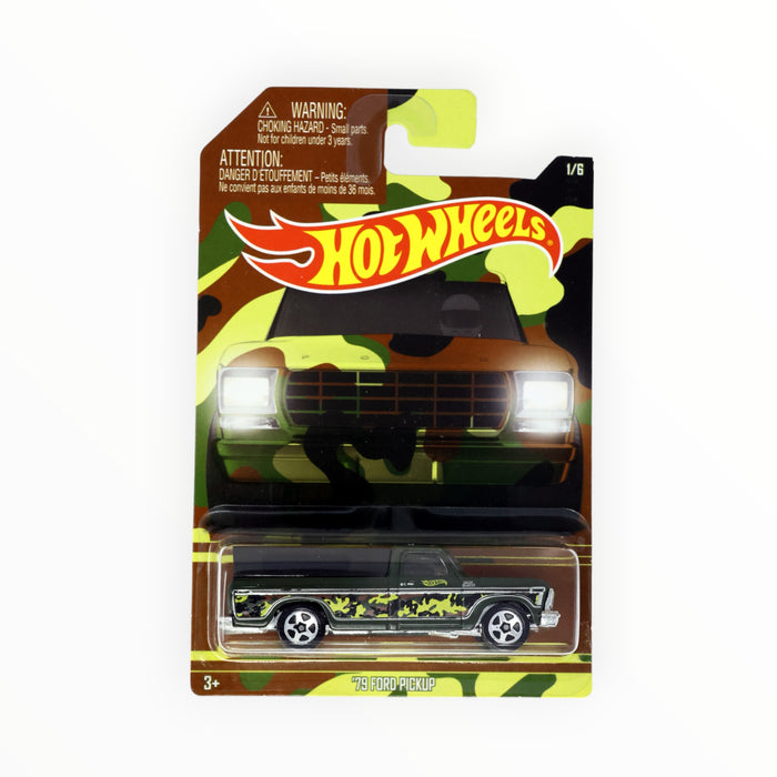 Hot Wheels '79 Ford Pickup - Camouflage (2016) 1/6