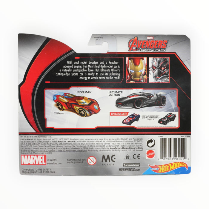 Hot Wheels Iron Man / Ultimate Ultron - Character Cars (2015)