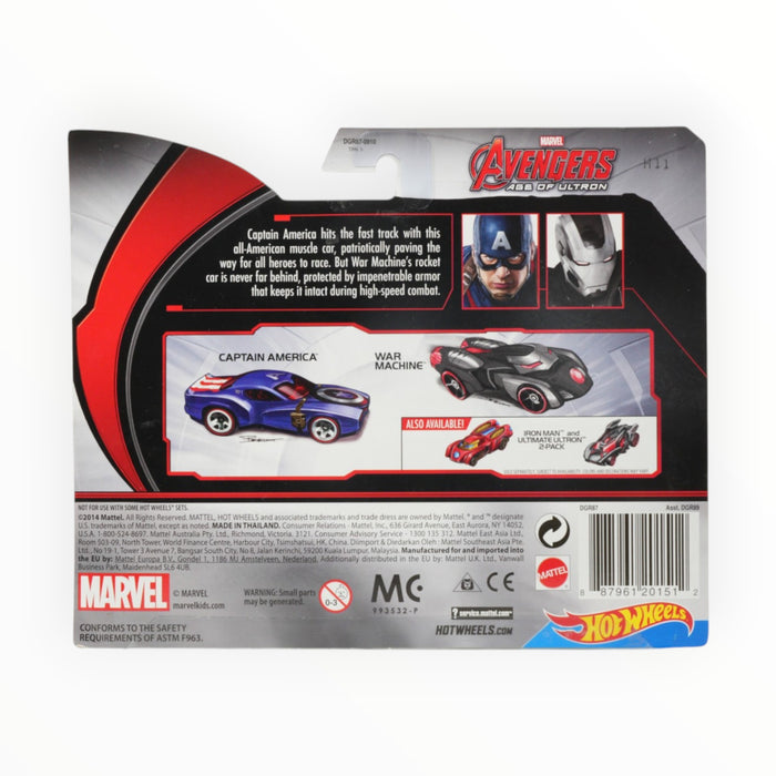 Hot Wheels Captain America / War Machine - Character Cars (2015)