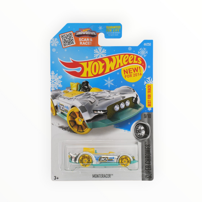 Hot Wheels Monteracer (Snowflake Card) Mainline (2016) 44/250