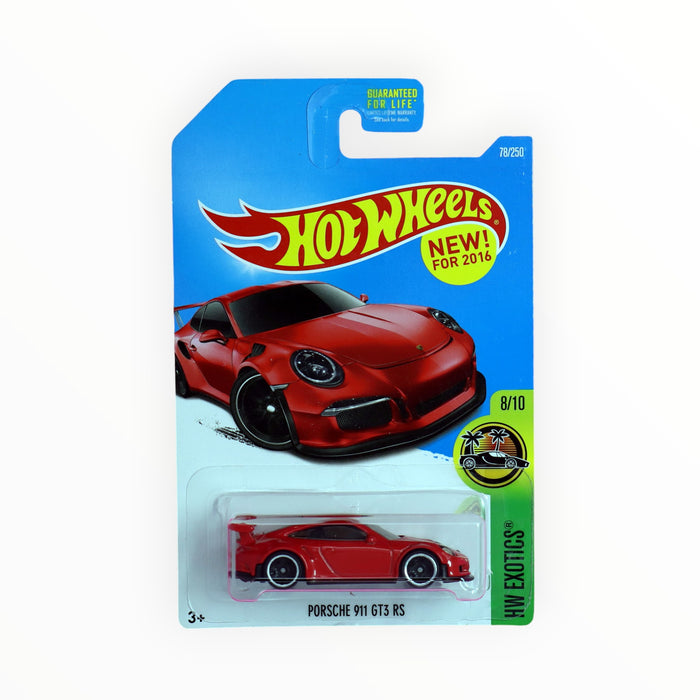 Hot Wheels Porsche 911 GT3 RS - Mainline (2016) 78/250