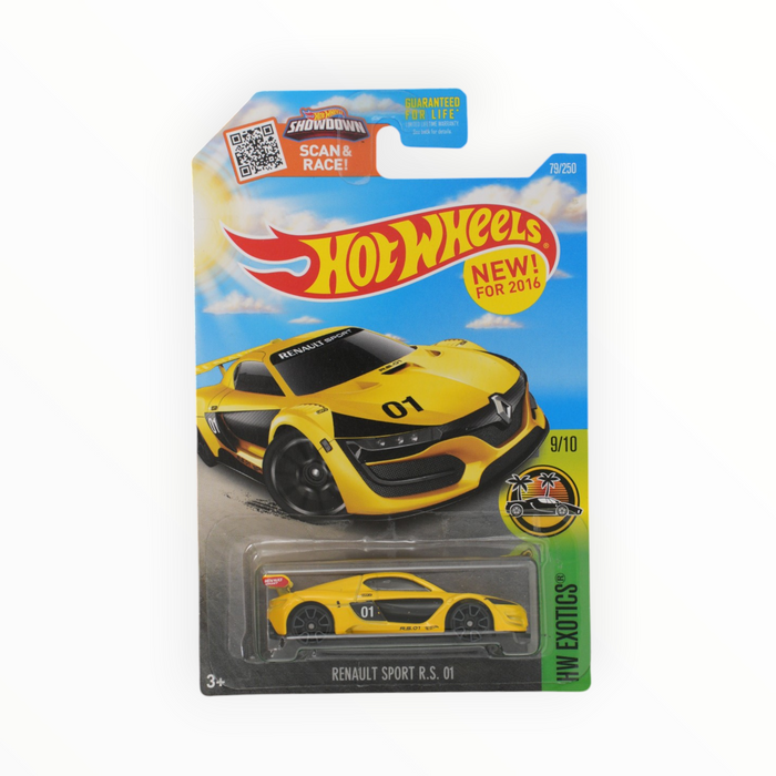 Hot Wheels Renault Sport R.S. '01 (Spring Card) Mainline (2016) 79/250