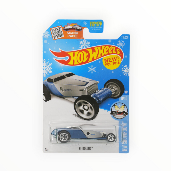 Hot Wheels Hi-Roller (Snowflake Card) Mainline (2016) 118/250