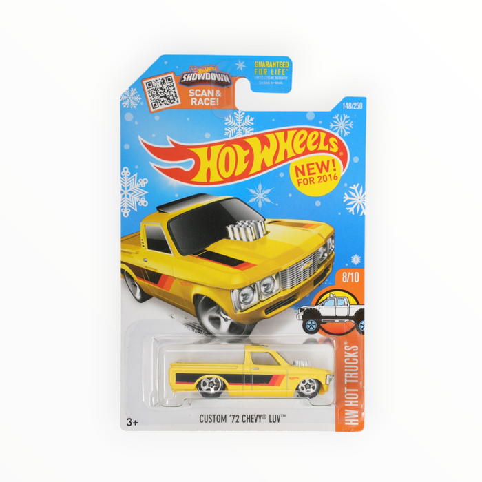 Hot Wheels Custom '72 Chevy LUV (Snowflake Card) Mainline (2016) 148/250