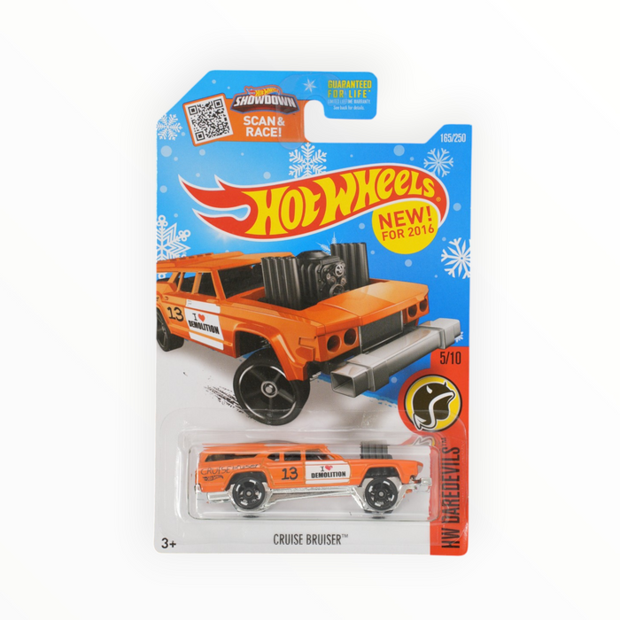 Hot Wheels Cruise Bruiser (Snowflake Card) Mainline (2016) 165/250