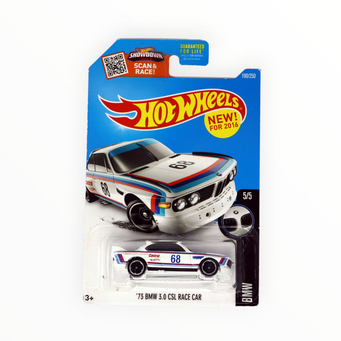 Hot Wheels '73 BMW 3.0 CSL Race Car - Mainline (2016) 190/250