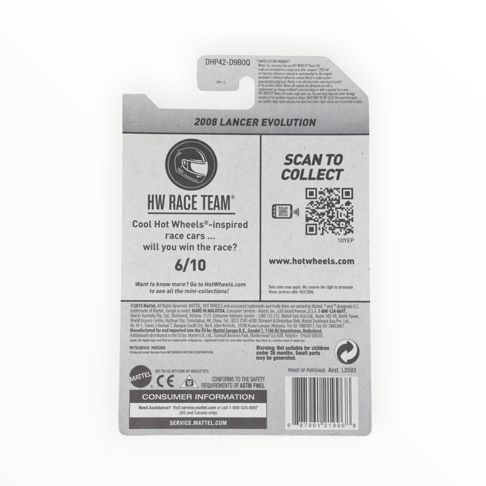 Hot Wheels 2008 Lancer Evolution - Mainline (2016) 6/250