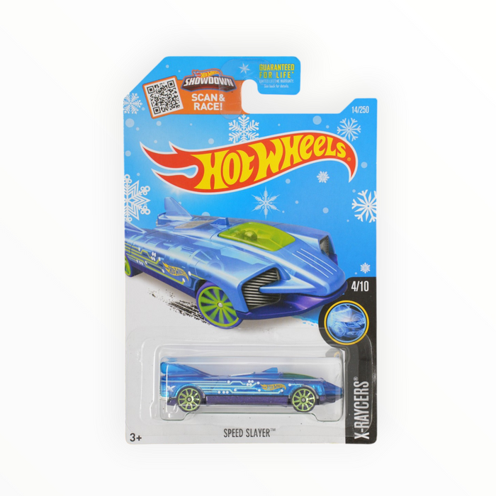 Hot Wheels Speed Slayer (Snowflake Card) Mainline (2016) 14/250