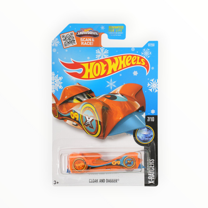 Hot Wheels Cloak and Dagger (Snowflake Card) Mainline (2016) 17/250