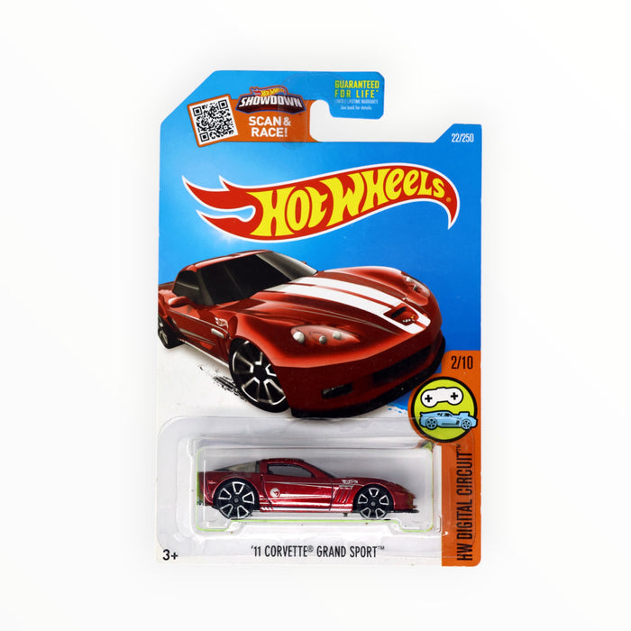 Hot Wheels '11 Corvette Grand Sport (Treasure Hunt) Mainline (2016) 22/250