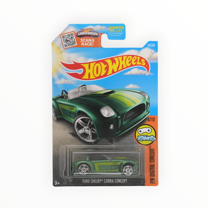 Hot Wheels Ford Shelby Cobra Concept (Spring Card) Mainline (2016) 24/250