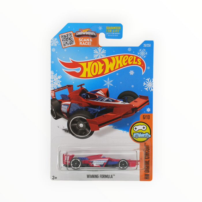 Hot Wheels Winning Formula (Snowflake Card) Mainline (2016) 26/250