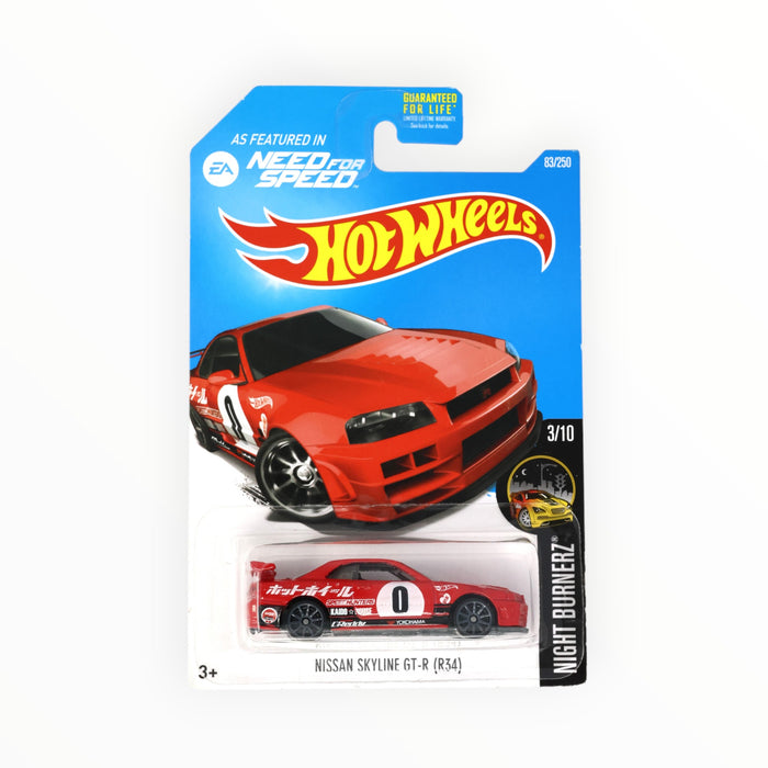 Hot Wheels Nissan Skyline GT-R (R34) - Mainline (2016) 83/250