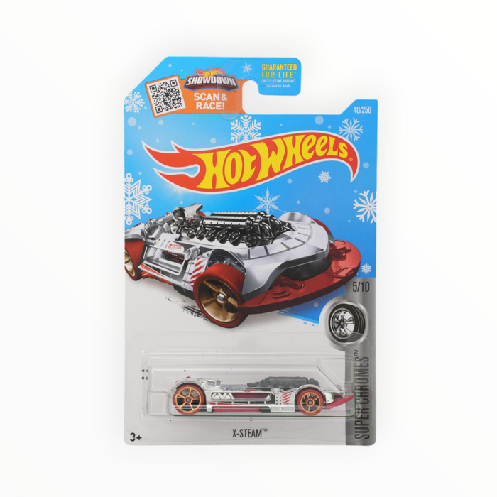 Hot Wheels X-Steam (Snowflake Card) Mainline (2016) 40/250