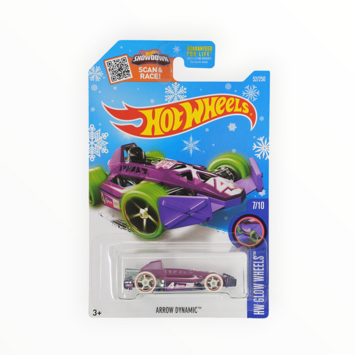 Hot Wheels Arrow Dynamic (Snowflake Card) Mainline (2016) 52/250