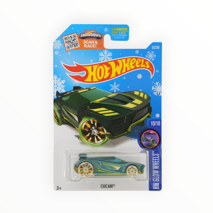 Hot Wheels Chicane (Snowflake Card) Mainline (2016) 55/250